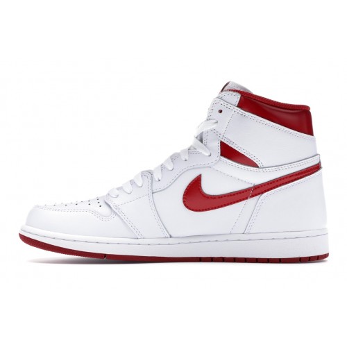 Кроссы Jordan 1 Retro Metallic Red (2017) - мужская сетка размеров