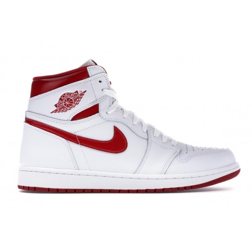 Кроссы Jordan 1 Retro Metallic Red (2017) - мужская сетка размеров