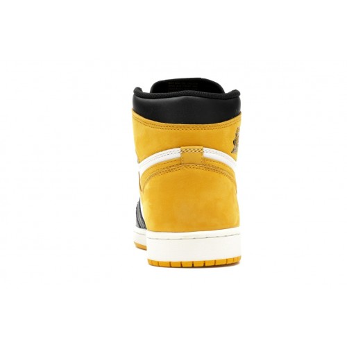 Кроссы Jordan 1 Retro High Yellow Ochre - мужская сетка размеров
