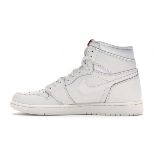 Кроссы Jordan 1 Retro High OG Sail - мужская сетка размеров