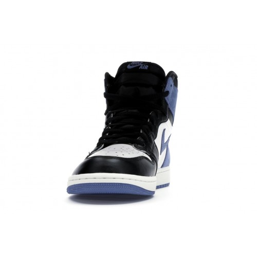 Кроссы Jordan 1 Retro High Blue Moon - мужская сетка размеров