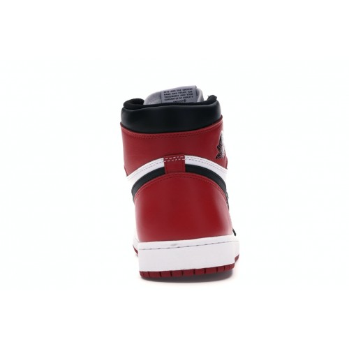 Кроссы Jordan 1 Retro Black Toe (2016) - мужская сетка размеров