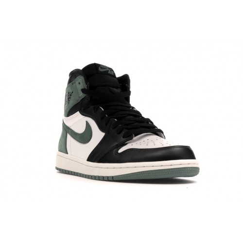 Кроссы Jordan 1 Retro High Clay Green - мужская сетка размеров