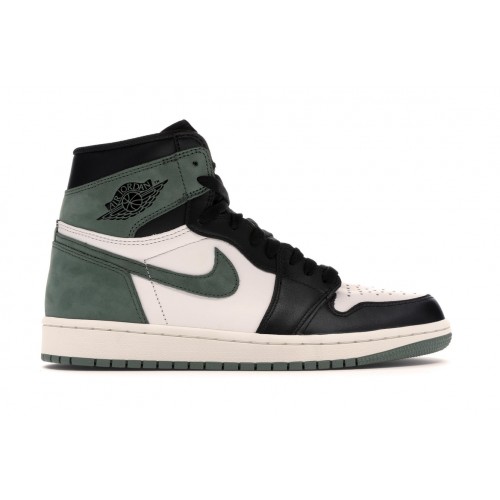 Кроссы Jordan 1 Retro High Clay Green - мужская сетка размеров