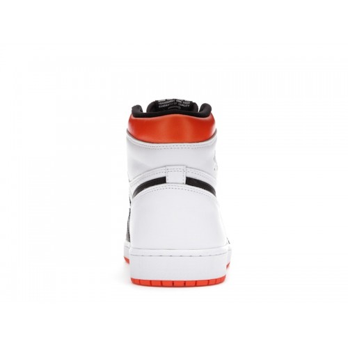 Кроссы Jordan 1 Retro High Electro Orange - мужская сетка размеров