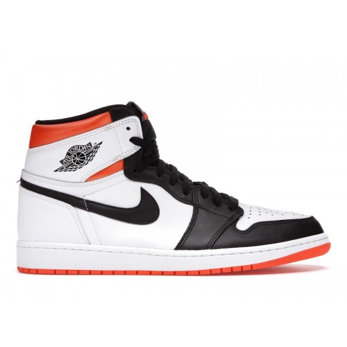 Кроссы Jordan 1 Retro High Electro Orange - мужская сетка размеров