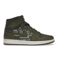 Кроссовки Jordan 1 Retro High Olive Canvas