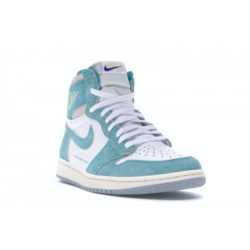 Кроссы Jordan 1 Retro High Turbo Green - мужская сетка размеров