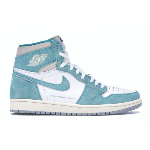 Кроссы Jordan 1 Retro High Turbo Green - мужская сетка размеров