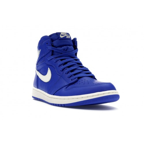 Кроссы Jordan 1 Retro High Hyper Royal - мужская сетка размеров