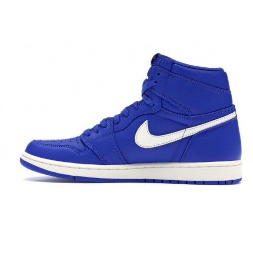 Кроссы Jordan 1 Retro High Hyper Royal - мужская сетка размеров