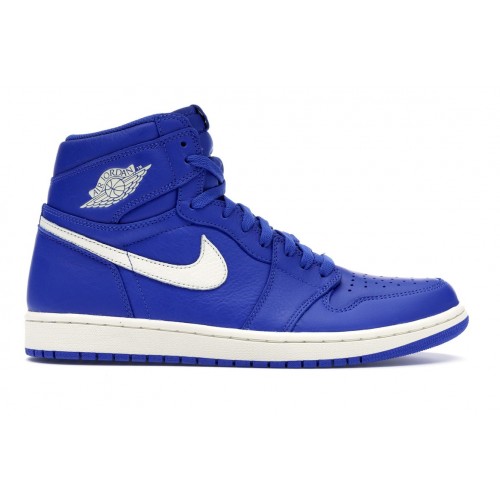 Кроссы Jordan 1 Retro High Hyper Royal - мужская сетка размеров