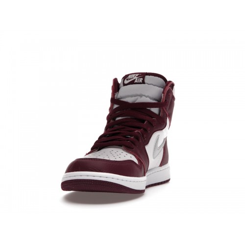 Кроссы Jordan 1 Retro High OG Bordeaux - мужская сетка размеров