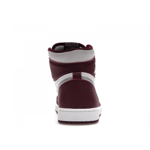 Кроссы Jordan 1 Retro High OG Bordeaux - мужская сетка размеров