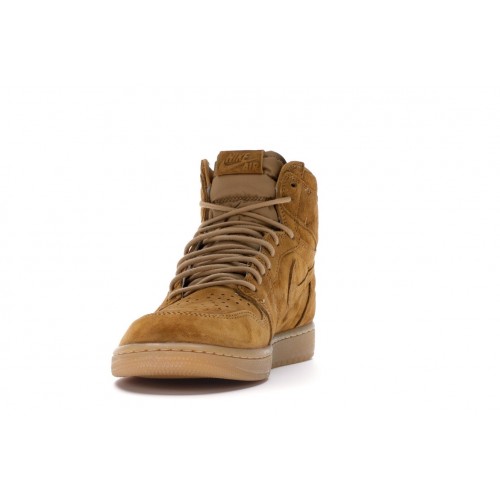 Кроссы Jordan 1 Retro High Wheat - мужская сетка размеров