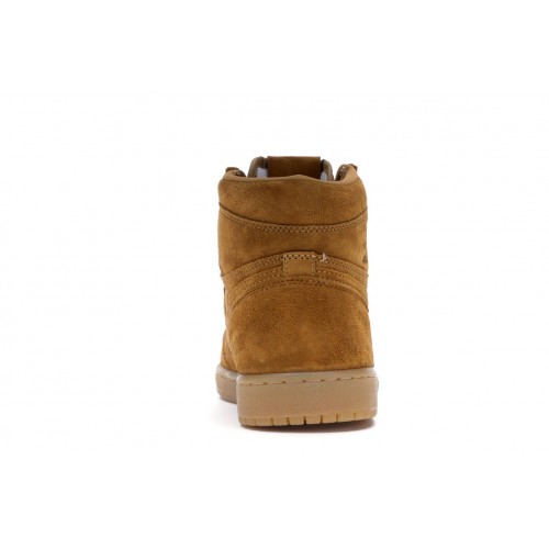 Кроссы Jordan 1 Retro High Wheat - мужская сетка размеров
