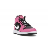 Подростковые Jordan 1 Mid Pinksicle (GS)