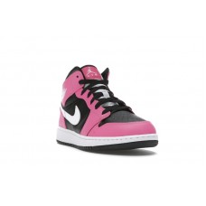Подростковые Jordan 1 Mid Pinksicle (GS)