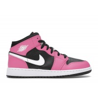 Подростковые Jordan 1 Mid Pinksicle (GS)