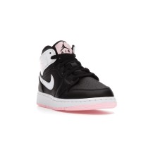 Подростковые Jordan 1 Mid Arctic Pink Black (GS)