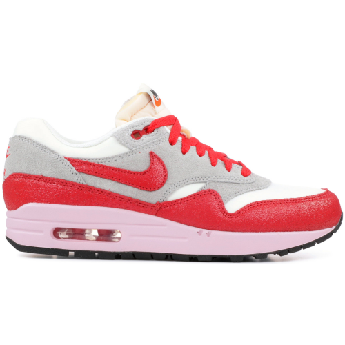 Кроссы Nike Air Max 1 Vintage Hyper Red (W) - женская сетка размеров