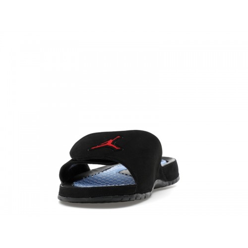 Air Jordan Hydro 5 Slide Black Metallic - мужская сетка размеров