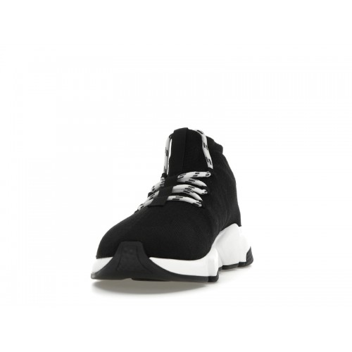 Кроссы Balenciaga Speed Lace Up Black - мужская сетка размеров