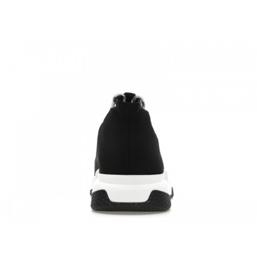 Кроссы Balenciaga Speed Lace Up Black - мужская сетка размеров