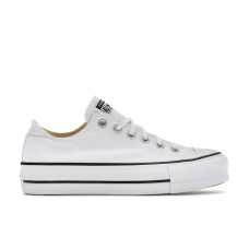 Женские Converse Chuck Taylor All Star Lift Platform Low White Black (W)