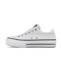 Женские Converse Chuck Taylor All Star Lift Platform Low White Black (W)