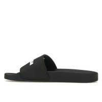 Женские Balenciaga Pool Slide Black White (W)