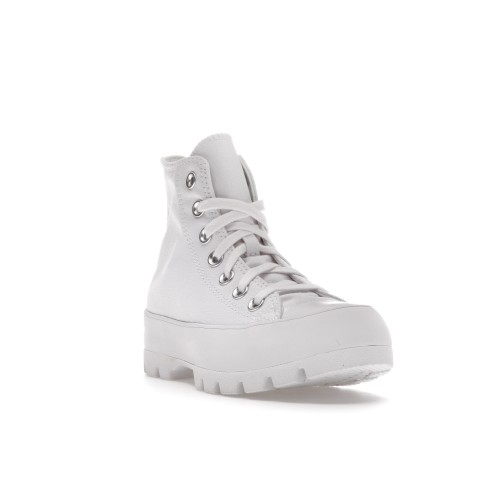 Кеды Converse Chuck Taylor All Star Lugged Hi White - мужская сетка размеров