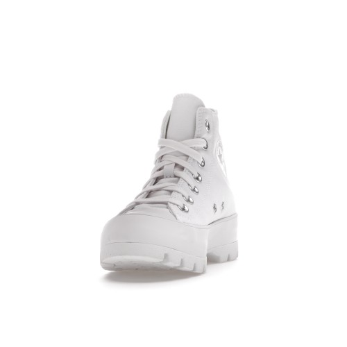 Кеды Converse Chuck Taylor All Star Lugged Hi White - мужская сетка размеров