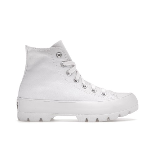 Кеды Converse Chuck Taylor All Star Lugged Hi White - мужская сетка размеров