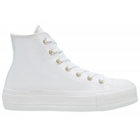 Кеды Converse Chuck Taylor All-Star Lift Platform Elevated White Gold