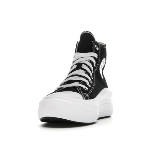 Кеды Converse Chuck Taylor All-Star Move Hi Black (W) - женская сетка размеров