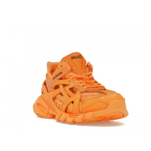 Кроссы Balenciaga Track.2 Orange - мужская сетка размеров