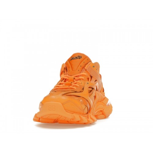 Кроссы Balenciaga Track.2 Orange - мужская сетка размеров