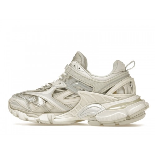 Кроссы Balenciaga Track.2 White (W) - женская сетка размеров