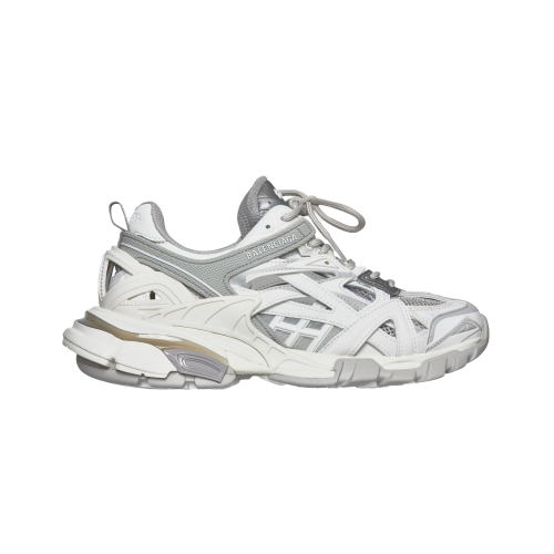 Кроссы Balenciaga Track 2.0 White Grey (W) - женская сетка размеров