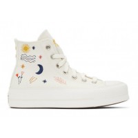 Женские кеды Converse Chuck Taylor All-Star Platform Its Okay to Wander (W)