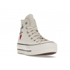Женские кеды Converse Chuck Taylor All-Star Lift Hi Made With Love (W)