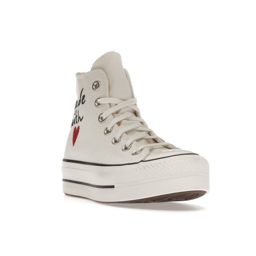 Кеды Converse Chuck Taylor All-Star Lift Hi Made With Love (W) - женская сетка размеров