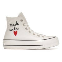 Женские кеды Converse Chuck Taylor All-Star Lift Hi Made With Love (W)