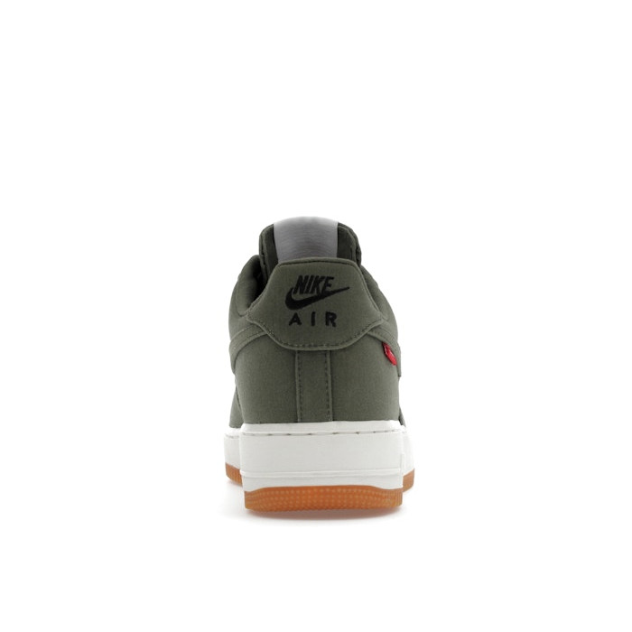 Supreme x Nike Air Force 1 Low Premium 08 NRG Cargo Khaki - мужская сетка размеров Supreme x Nike Air Force 1 Low Premium 08 NRG Cargo Khaki - мужская сетка размеров