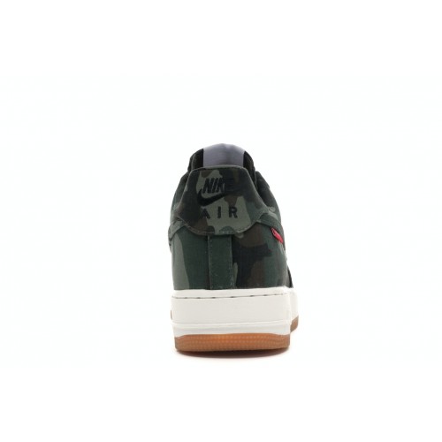 Кроссы Nike Air Force 1 Low Supreme Camouflage - мужская сетка размеров