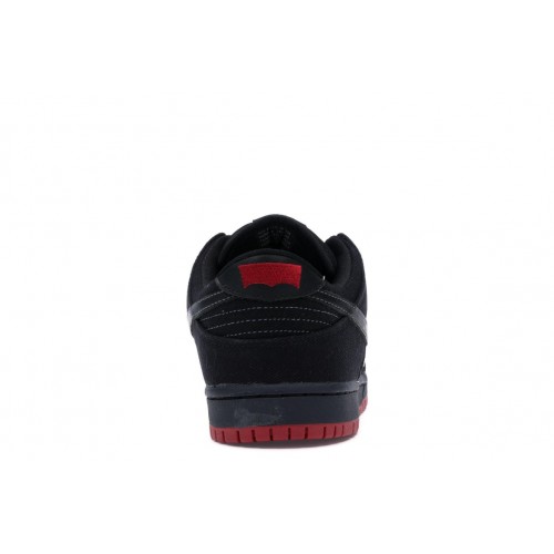 Кроссы Nike SB Dunk Low Levis Black Denim - мужская сетка размеров