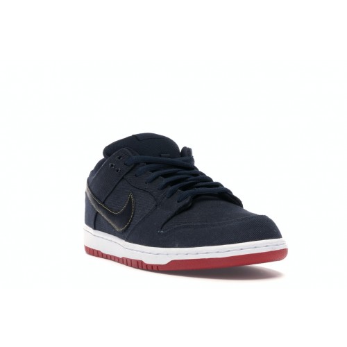 Кроссы Nike SB Dunk Low Levis Blue Denim - мужская сетка размеров