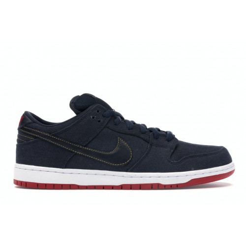 Кроссы Nike SB Dunk Low Levis Blue Denim - мужская сетка размеров