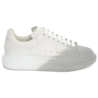Alexander McQueen Oversized Sprayed Ombre White Melange